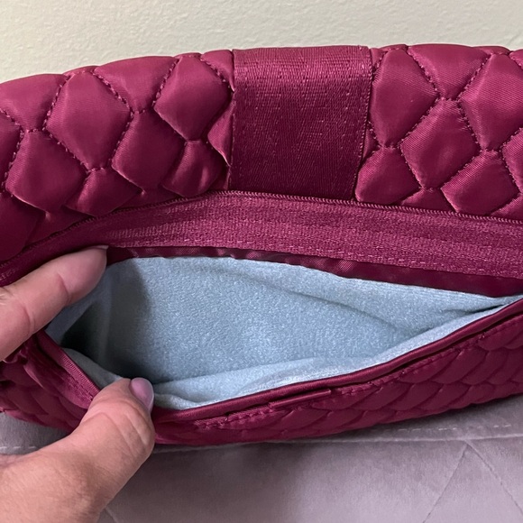 Lug Harness Crossbody Bag in Raspberry - Picture 6 of 10